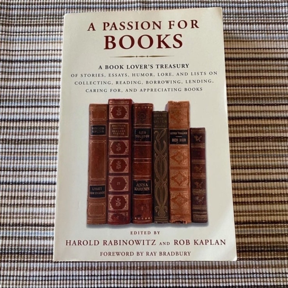 📚📚 3 for $15 📚📚 Paperback Book ~ A Passion For Books